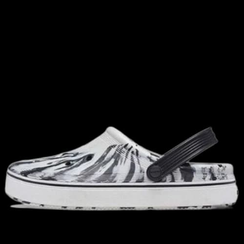 Crocs Off Court Clogs 'Marble White Black'