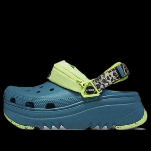 Crocs Hiker Xscape Animal Print Clog 'Teal Green'