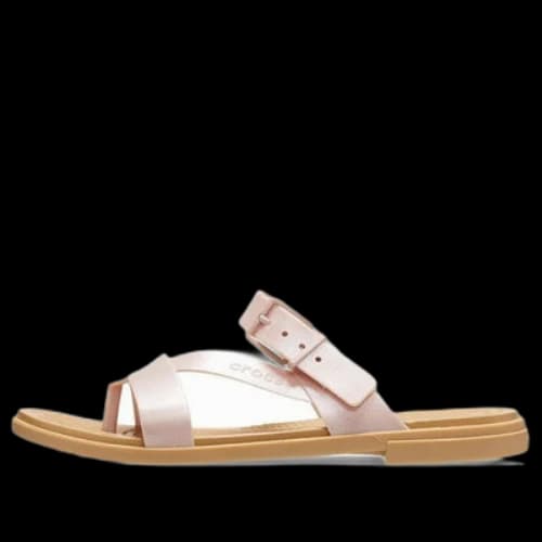Crocs Tulum Shimmer Toe Post Sandals 'Pink Clay' (Women's)