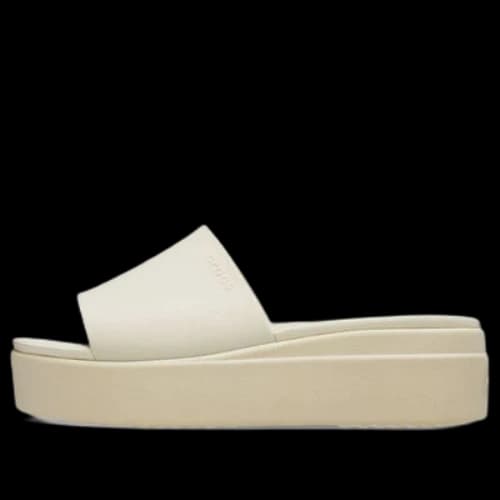 Crocs Brooklyn Slide 'White Beige' (Women's)
