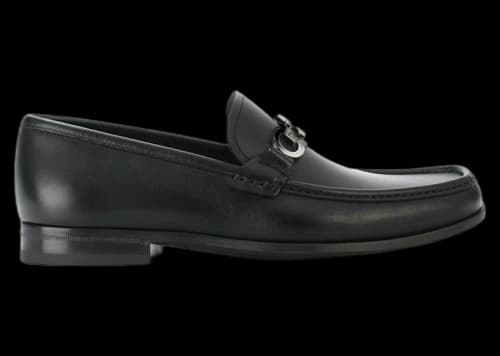 Ferragamo Rolo 15 Mocassin Black