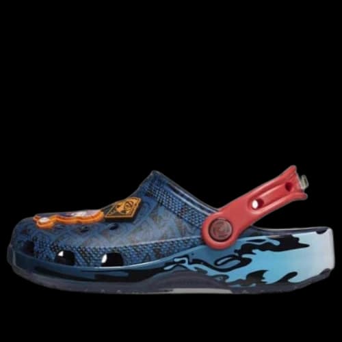 (GS) Crocs Jujutsu Kaisen Classic Clogs 'Blue Red'