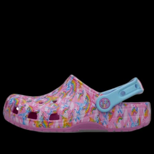 (GS) Crocs x Lisa Frank Classic Clogs 'Pink Blue'