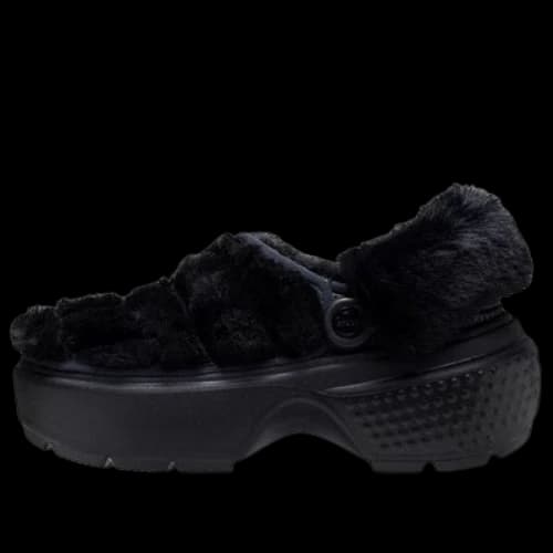 Crocs Stomp Quilted Clogs 'Black' (Women's)