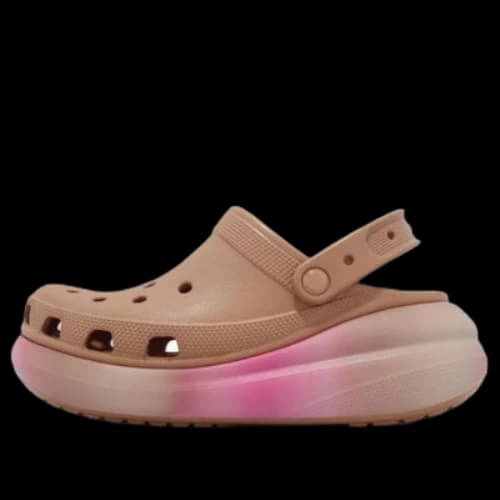 Crocs Crush Color Dip Clogs 'Tan Pink'