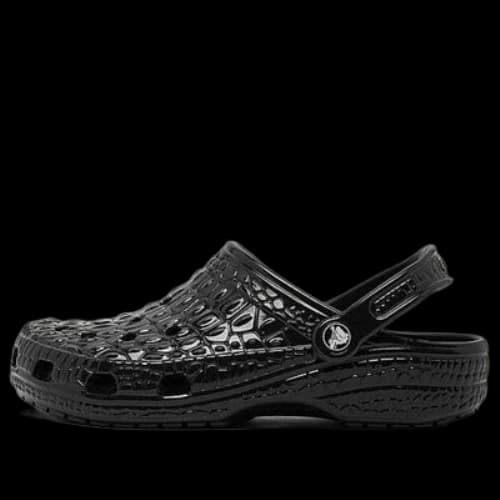 Crocs Classic Crocskin Clogs 'Black'