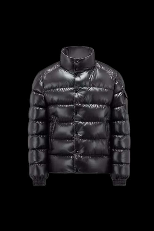Moncler Lule Short Down Jacket Black