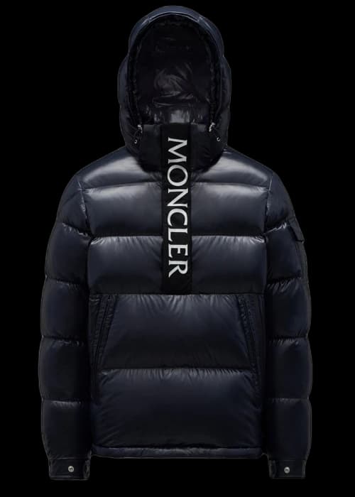 Moncler Maury Short Down Jacket Night Blue