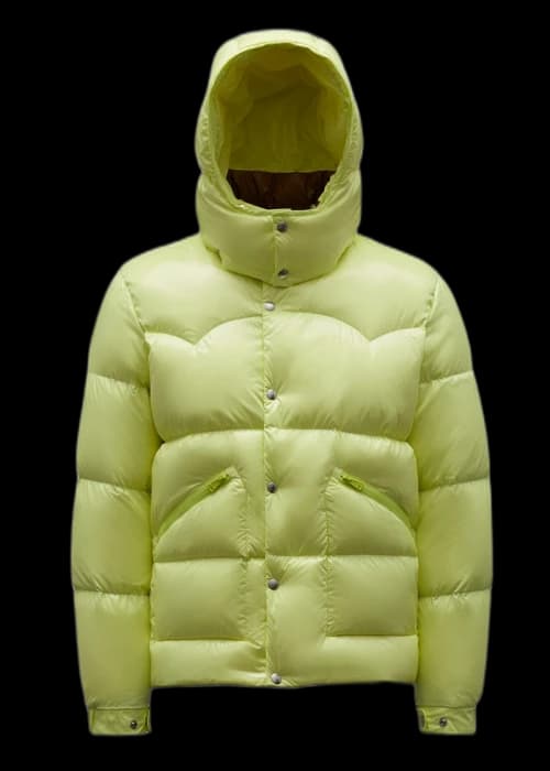 Moncler Coutard Short Down Jacket Cream Yellow