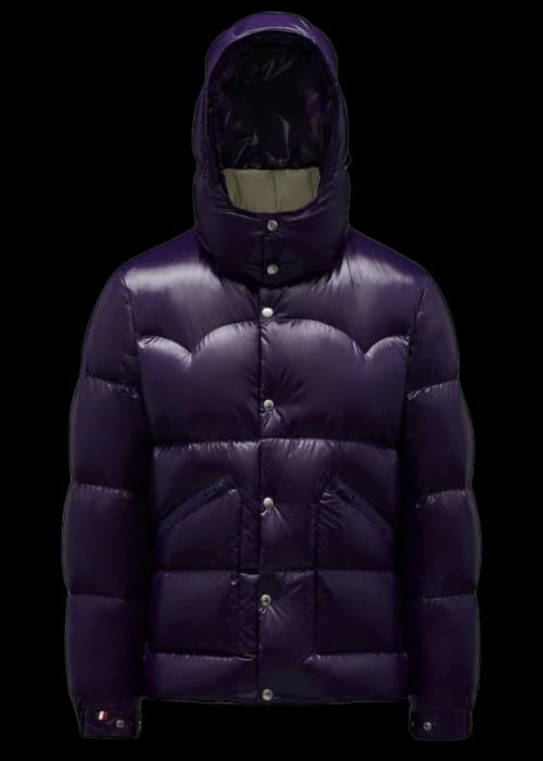 Moncler Coutard Short Down Jacket Ink Blue
