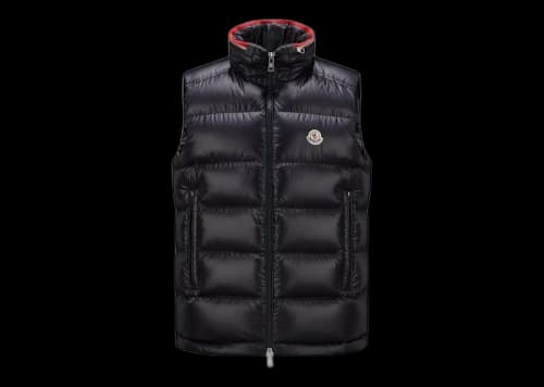Moncler Ouse Down Gilet Navy Blue