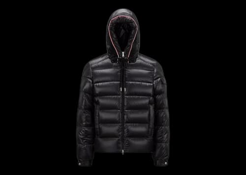 Moncler Pavin Short Down Jacket Black