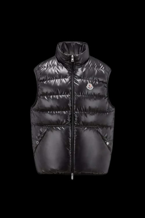 Moncler Aube Down Vest Black