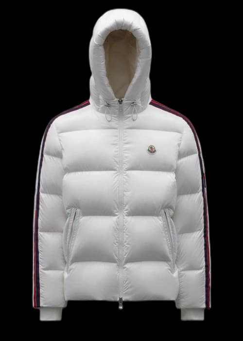 Moncler Dincer Short Down Jacket Off White