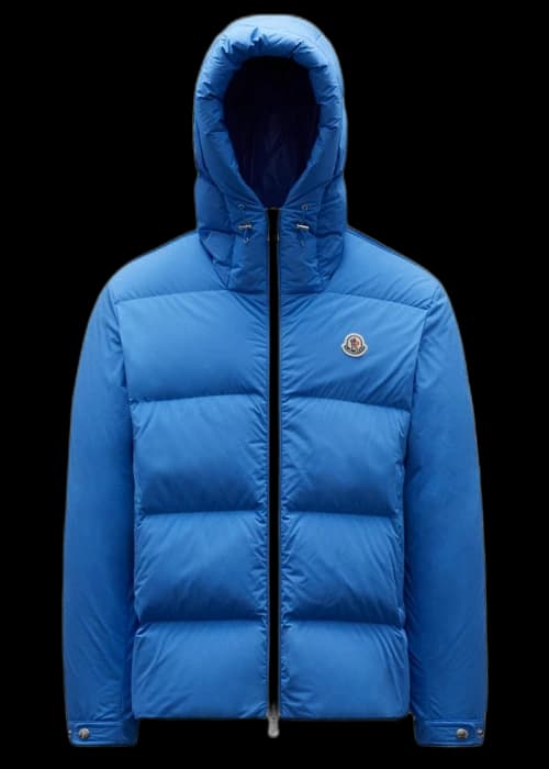Moncler Idil Short Down Jacket Sky Blue