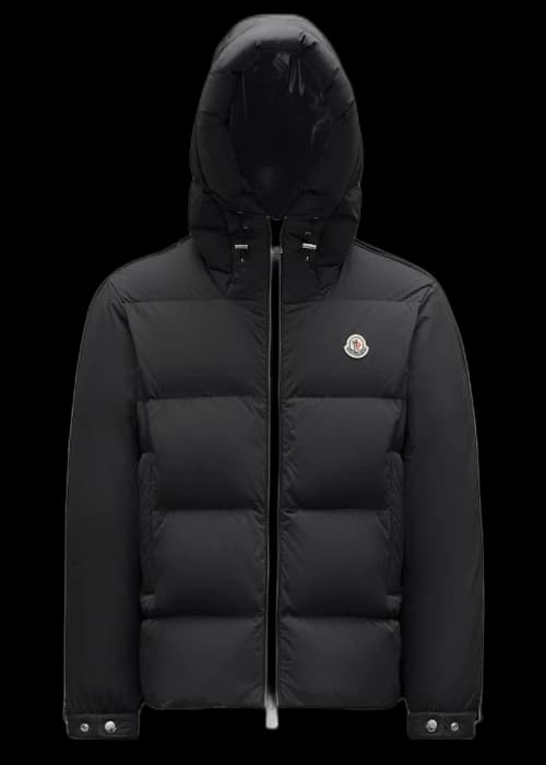Moncler Idil Short Down Jacket Black