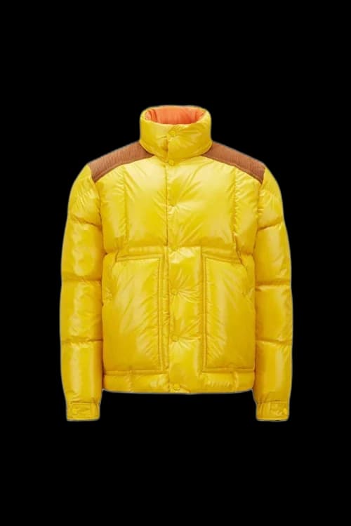 Moncler Ain Down Jacket Yellow/Brown