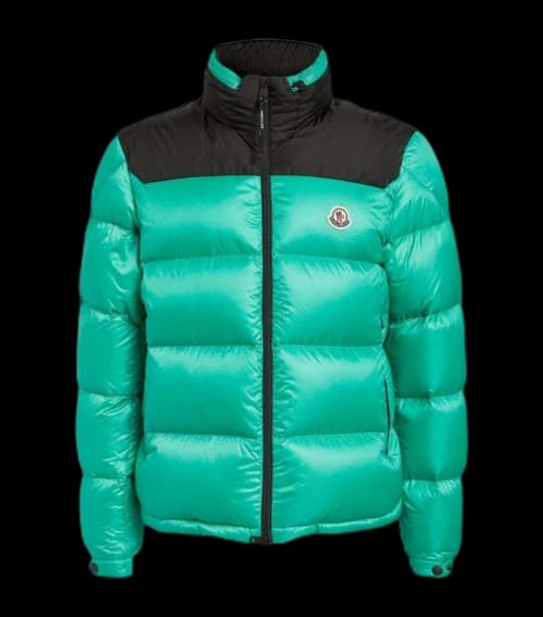 Moncler Peuplier Puffer Jacket Green/Black