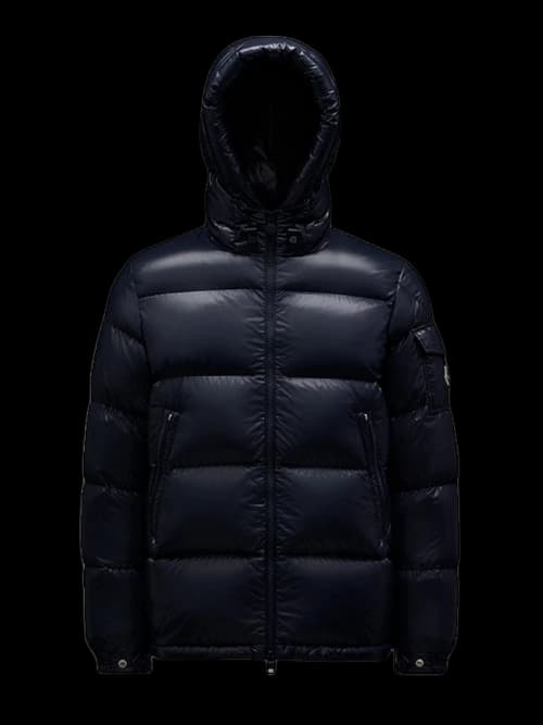 Moncler Ecrins Short Down Jacket Night Blue