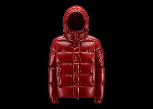 Moncler Maya 70th Anniversary Special Edition Short Down Jacket Berry Red