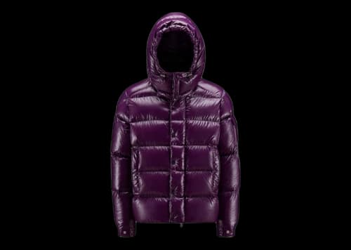 Moncler Maya 70th Anniversary Special Edition Short Down Jacket Grape Violet