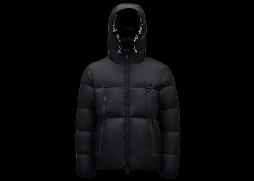 Moncler Montcla Short Down Jacket Black