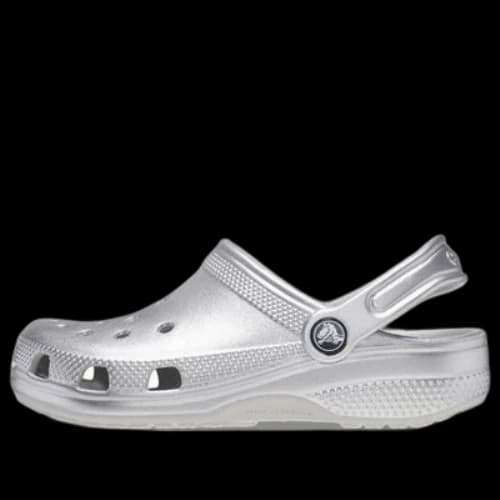 (PS) Crocs Classic Metallic Clog 'Silver Metallic'