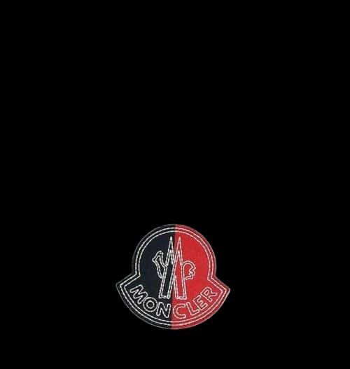Moncler Knit Beanie Black/Red