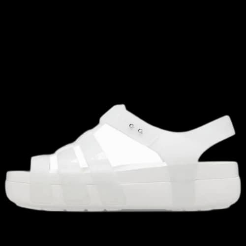 Crocs Splash Glossy Fisherman Sandal 'White' (Women's)