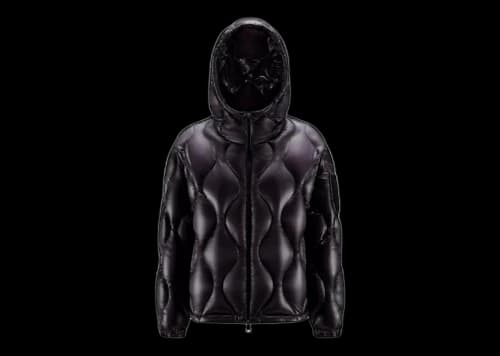 Moncler Anthon Short Down Jacket Black