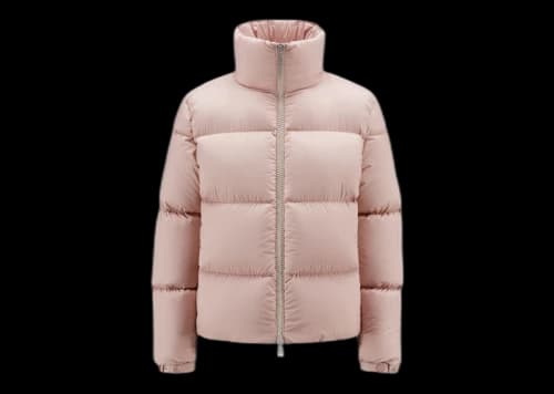Moncler Women's Anterne Short Down Jacket Light Pink