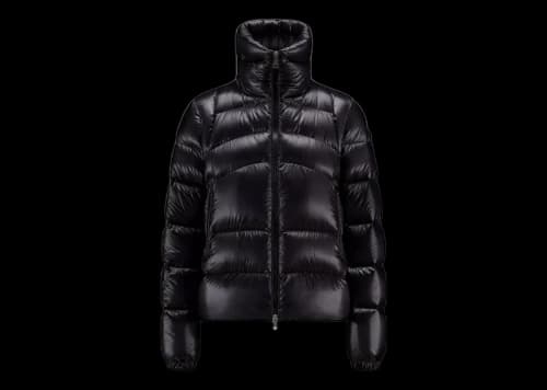 Moncler Women's Aubert Short Down Jacket Black
