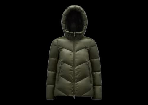 Moncler Chambon Short Down Jacket Green