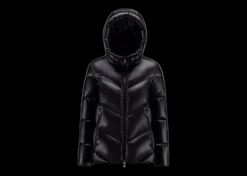 Moncler Chambon Short Down Jacket Black