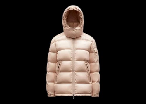 Moncler Women's Maire Short Down Jacket Blush Pink