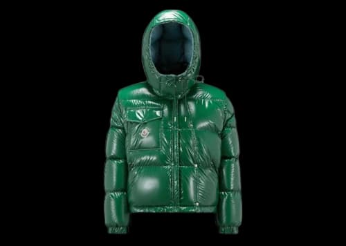 Moncler Karakorum Ripstop Short Down Jacket Green (I20931A0018359607854)