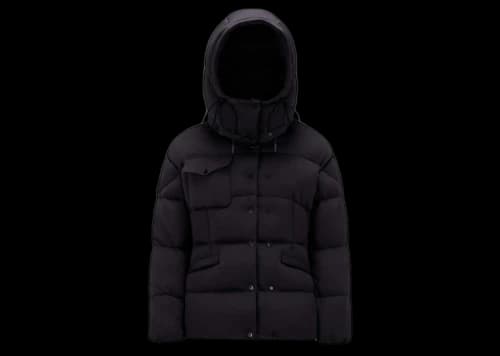 Moncler Karakorum Tech Jersey Short Down Jacket Black (I20931A0020189AB4999)