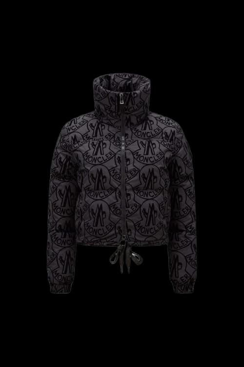 Moncler Merle Short Down Jacket Black
