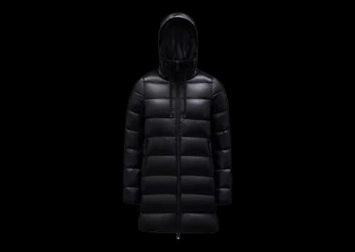 Moncler Women's Suyen Long Down Jacket Black