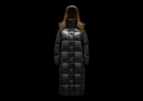 Moncler Women's Parnaiba Long Down Jacket Black