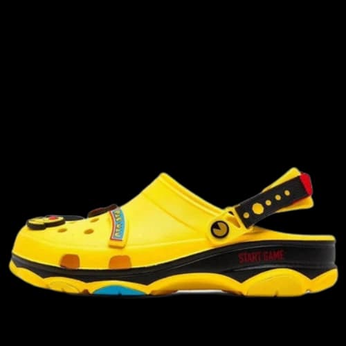 Crocs x Pac-Man Classic Clogs 'Yellow Black'
