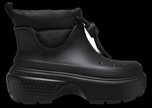 Crocs Stomp Puff Boot Black