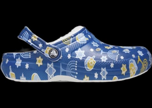 Crocs Classic Lined Clog Hanukkah