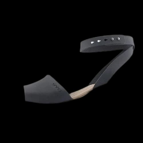 Crocs Brooklyn Ankle Strap Wedge Sandals 'Black Beige' (Women's)