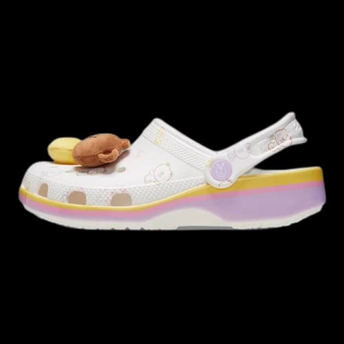 Crocs Line Friends x Classic Clog Kids 'Brown & Friends'