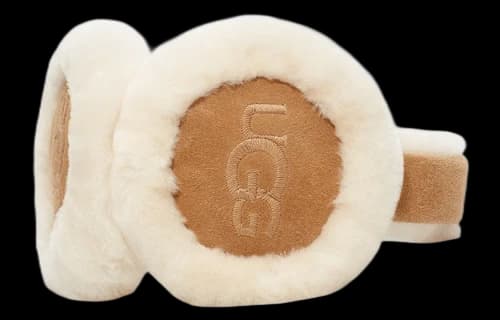 UGG Logo Wireless Earmuffs Chestnut