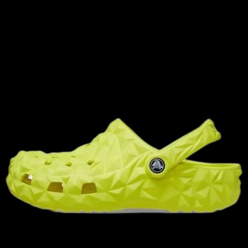 Crocs Classic Geometric Clogs 'Green' (Women's)