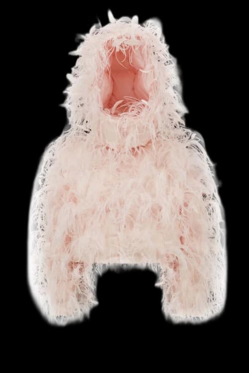 Moncler Maya 70 by Giambattista Valli Jacket Light Pink
