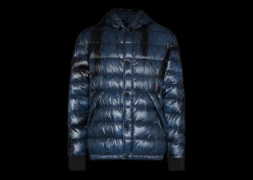Moncler Grenoble Blue Charlos Padded Jacket Navy