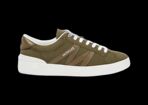 Moncler Monaco Low Top Green White